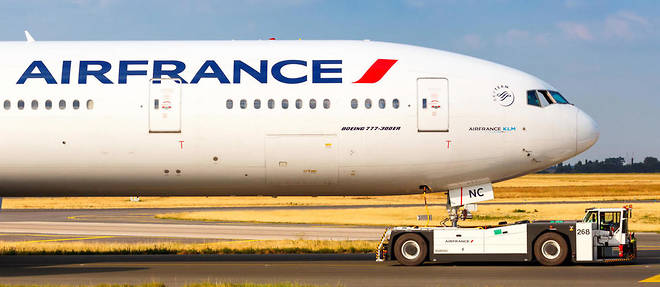 Un Boeing d'Air France.
