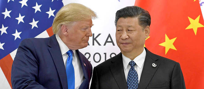 Les deux puissances americaine et chinoise se livrent une guerre commerciale depuis pres de deux ans.
