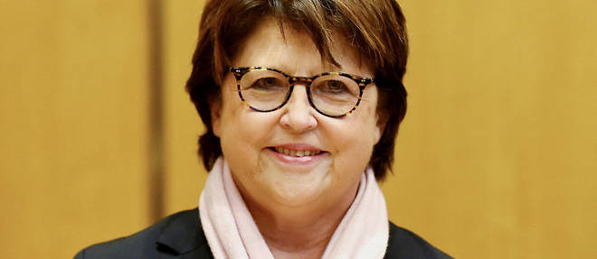 Martine Aubry, candidate encore et toujours a la mairie de Lille.
