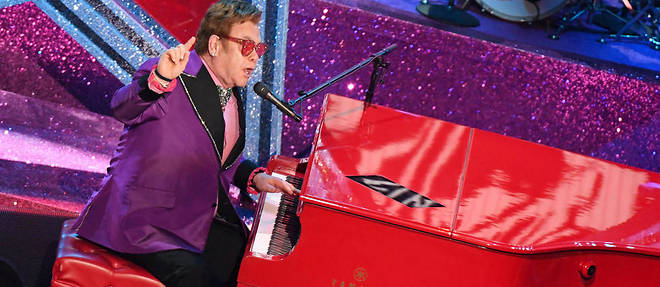  Elton John au Dolby Theatre d'Hollywood, Californie.
