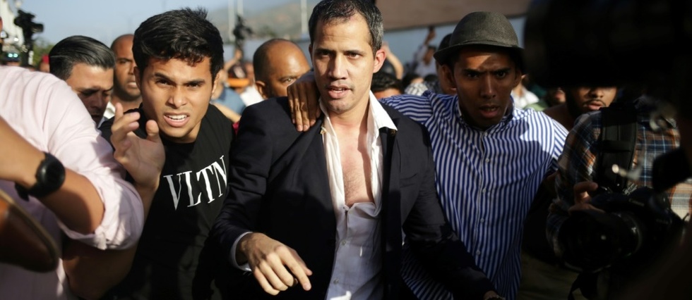 L'opposant Juan Guaido de retour au Venezuela apres sa tournee internationale