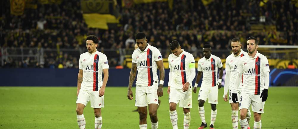Le Paris Saint-Germain s'incline face au Borussia Dortmund (2-1).
