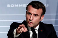  Emmanuel Macron veut renforcer la force militaire française Barkhane. 
