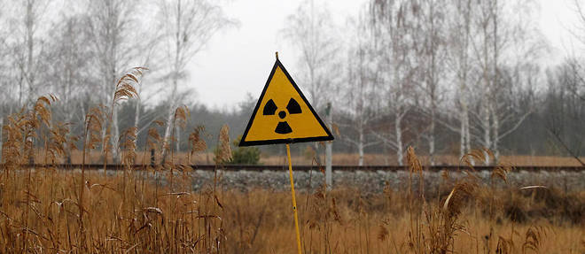 Pres du site de Tchernobyl, en Ukraine.
