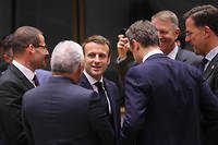  Emmanuel Macron a été lâché par son allié néerlandais Mark Rutte. 
