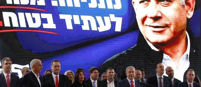 Israel: Netanyahu joue la carte de l'annexion a la veille des elections