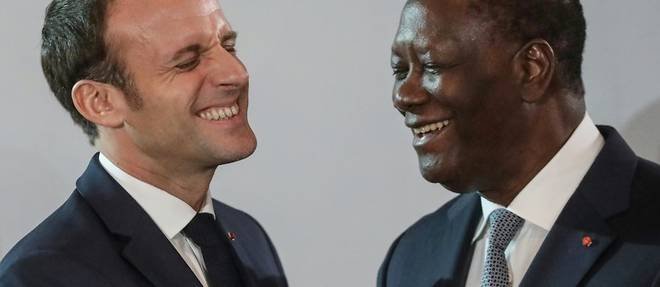Macron salue "la decision historique" de Ouattara de ne pas se representer
