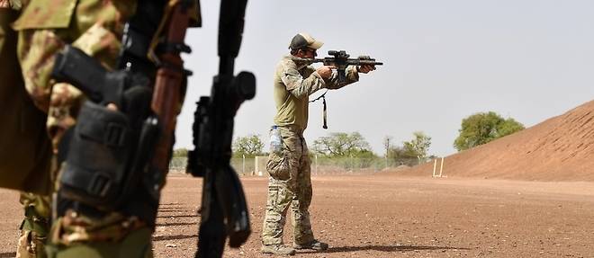 Organise depuis 2005 par le Commandement des Etats-Unis pour l'Afrique (Africom), l'exercice "Flintlock" vise a consolider l'approche globale de la gestion du terrorisme. Ici l'exercice 2019, au Burkina faso.
