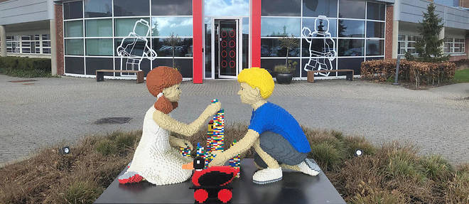 L'usine Lego de Billund, au Danemark, est l'une des cinq que possede le leader mondial du jouet dans le monde.
