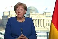 Coronavirus: &quot;le plus grand d&eacute;fi&quot; pour l'Allemagne depuis 1945, dit Merkel