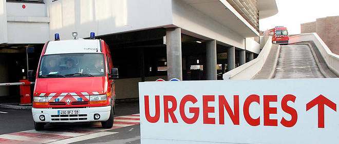 Les services d'urgence (ici a l'hopital de Dunkerque) sont en premiere ligne pour accueillir les patients atteint de coronavirus.
