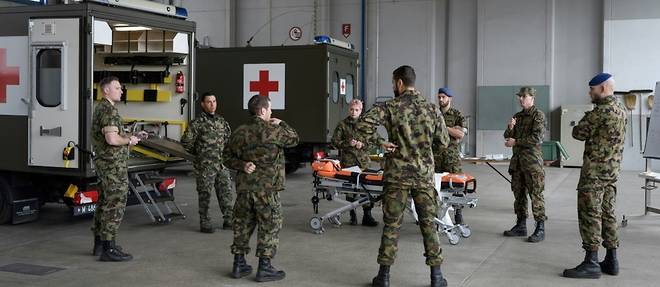 Pandemie: en Suisse, des reservistes mobilises pour la premiere fois depuis 1939