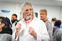 Le professeur Didier Raoult dans son Institut Hospitalo-Universitaire a Marseille le 2 mars dernier.
