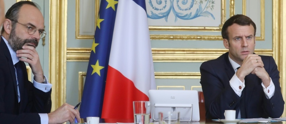 Popularite : Macron et Philippe en forte hausse en pleine crise sanitaire, selon un sondage