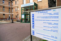 L'hôpital Bichat à Paris.
