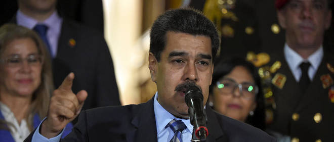 Le president du Venezuela Nicolas Maduro a ete reelu a la tete du pays en 2018.

