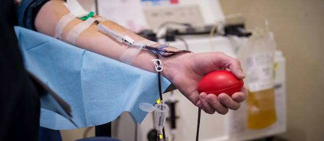 Sous confinement, "l'elan de generosite" des donneurs de sang