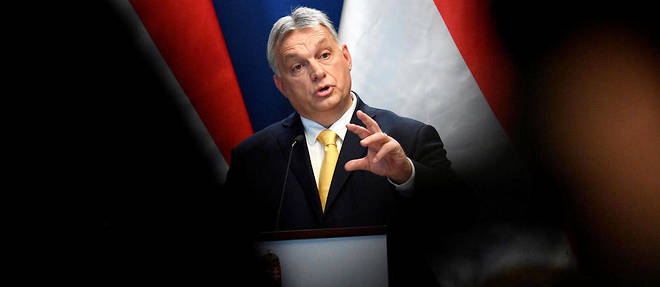 La loi adoptee lundi en Hongrie permet notamment au gouvernement de << suspendre l'utilisation de certaines lois par decret >>. (Illustration)

