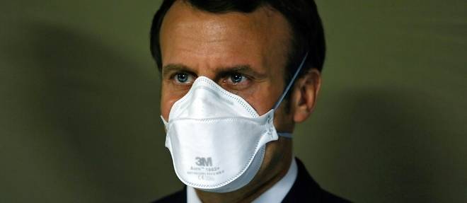 Coronavirus: Macron dans une usine de masques, plus de 3.000 morts en France