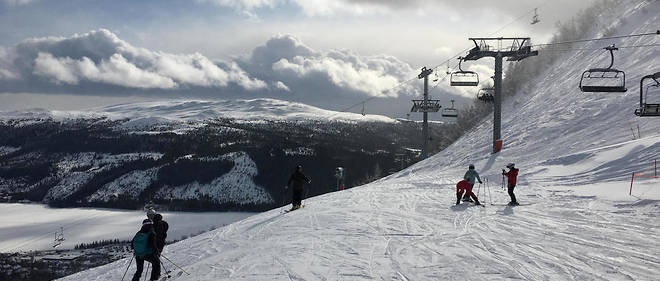 Are est la station de ski la plus connue de Suede.
