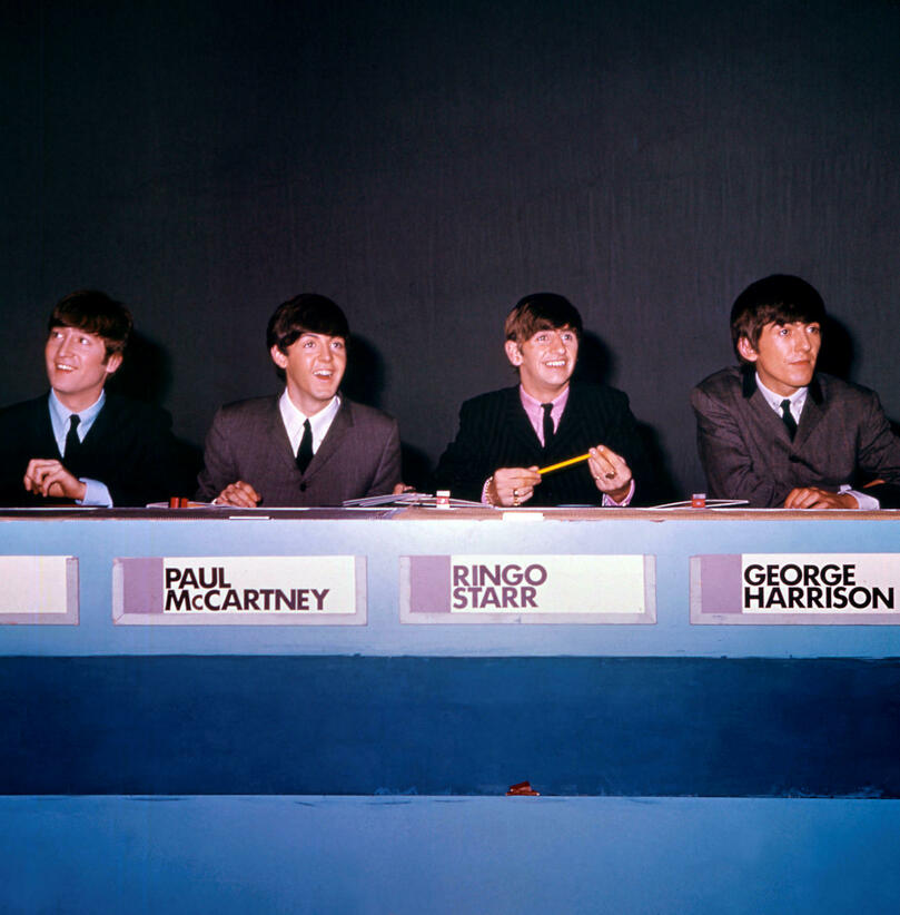 John, Paul, Ringo et George en 1964.
 ©  - / C.PRESS / AFP