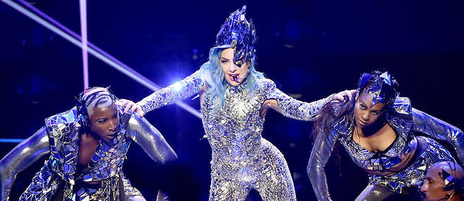 Lady Gaga en concert à Miami en février dernier.
