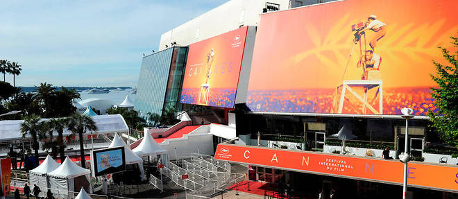 Le Palais des festivals a Cannes pendant le festival du film.
