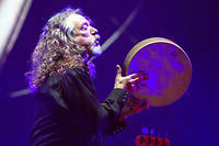 Robert Plant et Jimmy Page de Led Zeppelin se voyaient comme des troubadours errants, des sorciers de la musique. Ici, Robert Plant en 2015.

