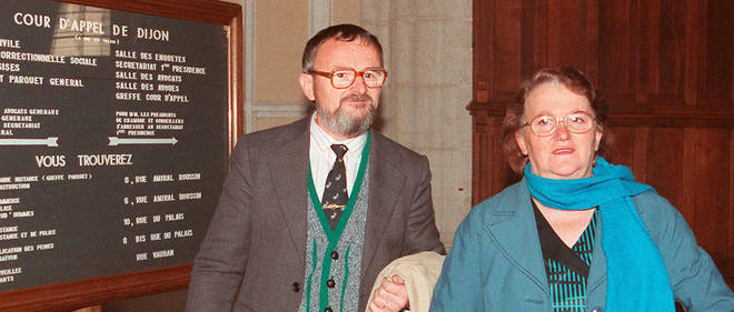 Albert et Monique Villemin (a droite) en 1988.
