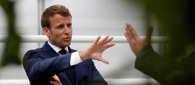 Emmanuel Macron etait en deplacement en Bretagne ce mercredi 22 avril. (illustration)
