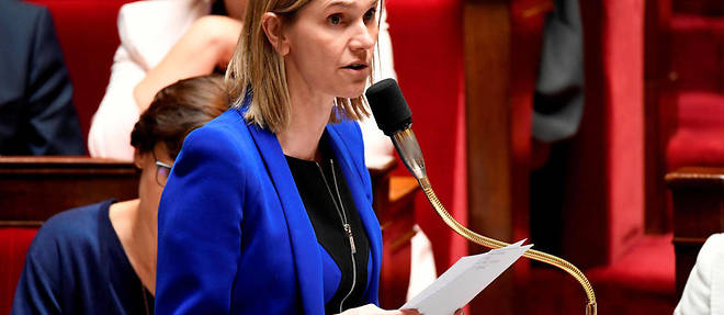 Agnes Pannier-Runacher, secretaire d'Etat a l'Industrie (Photo by Bertrand GUAY / AFP)
