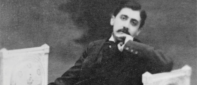 Portrait de Marcel Proust realise en 1900.
