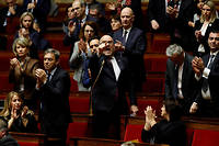 Le député de La Republique en marche (LREM)  Bruno Bonnell le 4 février 2020, à l'Assemblée nationale. 
