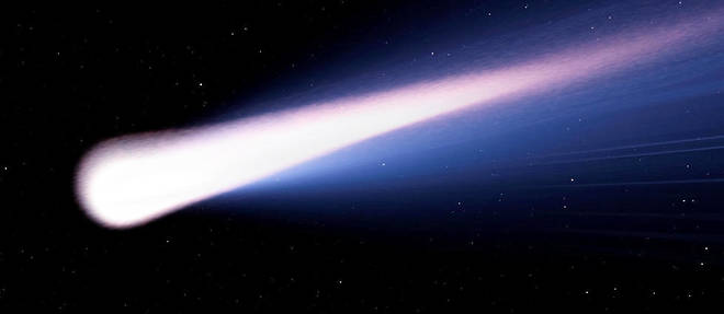 Des milliers de meteorites s'ecrasent sur terre chaque annee (illustration).

