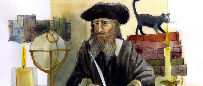 Portrait de Nostradamus.