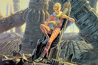 Dans << Fondation >> d'Isaac Asimov, la societe spatiale doit passer par une periode de mille annees pendant laquelle elle n'est plus que l'ombre d'elle-meme.
