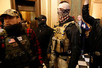 &Eacute;tats-Unis&nbsp;: des manifestants anticonfinement p&eacute;n&egrave;trent arm&eacute;s dans le Capitole du&nbsp;Michigan
