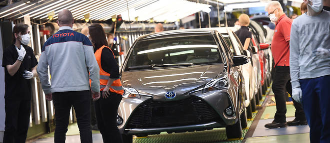 A l'Usine Toyota, a Onnaing, pres de Valenciennes, la production a repris, au moins partiellement. 
