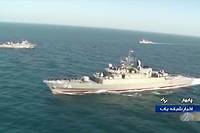 Un navire de guerre iranien touch&eacute; par un tir ami dans le Golfe: 19 morts