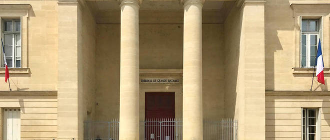 Le tribunal judiciaire de Bergerac, place du Palais.
