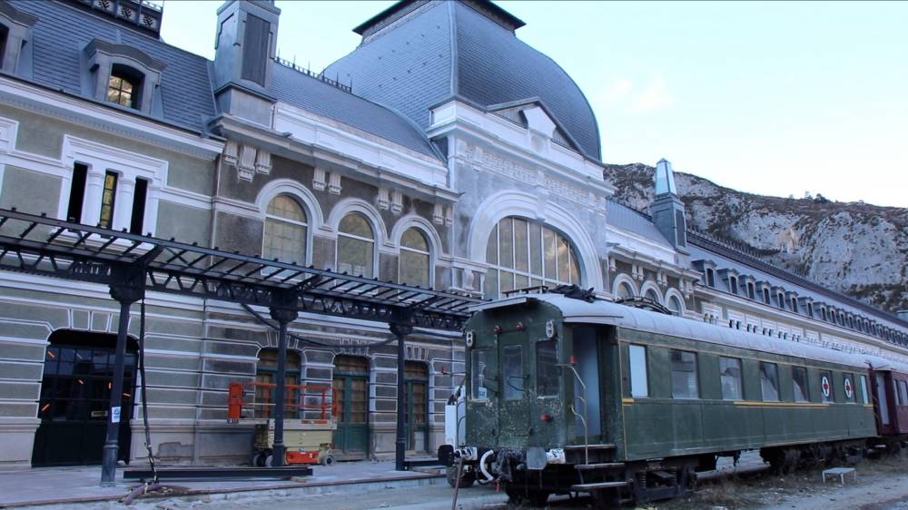 Canfranc, Gare, Train © Emmanuel Durget/Le Point Canfranc, Gare, Train © Emmanuel Durget/Le Point