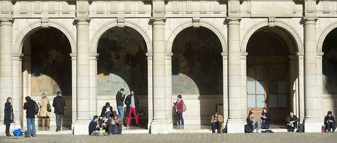 L'Unef de l'Universite Paris-1 Pantheon-Sorbonne souhaite << une moyenne ameliorable pour tous >> pour les etudiants qui ont participe aux examens a distance. (Photo d'illustration)
