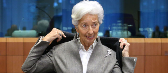 Christine Lagarde, présidente de la Banque centrale européenne.
