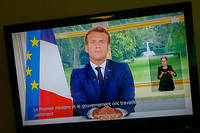 Emmanuel Macron s'est exprimé dimanche 14 juin devant les Français.

