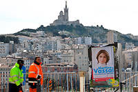 Municipales&nbsp;: &agrave;&nbsp;Marseille, la droite agite le chiffon rouge