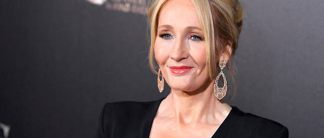 J. K. Rowling a New York en 2010 pour le lancement du film << Les animaux fantastiques >>.
