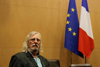 Didier Raoult, lors de son audition devant la commission d'enquête parlementaire sur la crise sanitaire.
