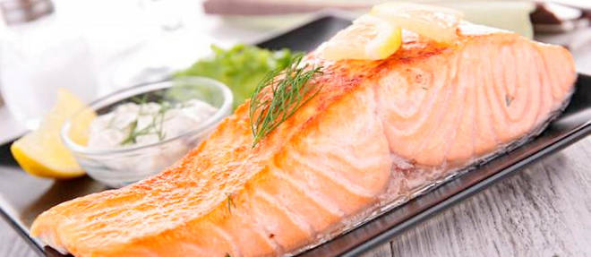 Le saumon est particulierement delicieux grille a l'unilaterale.
