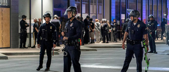 Avant la decision du conseil municipal de Los Angeles, le budget de la police de la ville s'elevait a 1,86 milliard de dollars. (Illustration)
