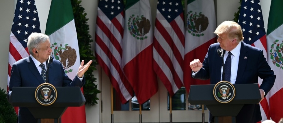 Trump et son homologue mexicain jouent la bonne entente